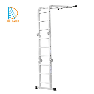 4X5 Aluminium&Steel multipurpose combination step ladder, GS and EN131 approval